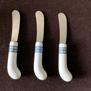 Porcelain Handle Butter Knives